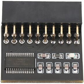 TPM 1.2 Encryption Security Module, LPC 20Pin Module Motherboard Compatible with TPM2.0 Remote Card Encryption Security Board for ASUS MSI ASROCK GIGABYTE in Kuwait