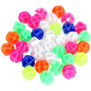 108 PCS Wire Beads Kids Bike Accessories Spoke Decorations Star Bike Wheel Spoke Beads Bike Decoration Bike Wheel Spokes Beads Plastic Spoke Beads Child Thread Beads Colored Beads