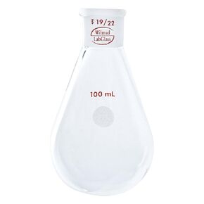 Wilmad ML-1155-714 Recovery Flask, 19/22 Joint, 100ml Capacity