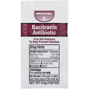 Waterjel Bacitracin Antibiotic Ointment Box of 25