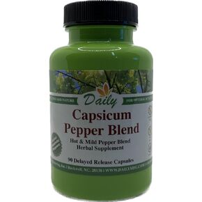 Daily Manufacturing Capsicum Pepper Blend (Capsicum Annuum is The Active Ingredient in Cayenne Pepper)
