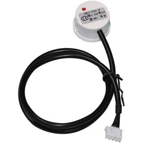 Taidacent Non-Contact Liquid Level Sensor Contactless Water Level Sensor Externally Attached Liquid Induction Level Switch Water Level Switch (NPN Output(24V))