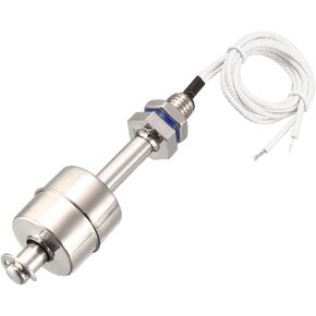 uxcell Stainless Steel Float Switch for Water Pump Tank swim pool garden pond Liquid Water Level Sensor M11 90mm Length