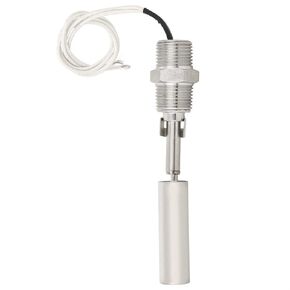 Liquid Level Sensor, Liquid Water Level Sensor Float Switch Side-Mounted 304 Stainless Steel 1/2NPT Male Thread DC0-110V, Model: YZ-SUS304 (A Type)