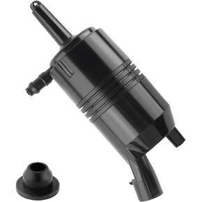 Windshield Washer Pump Replacement OEM#67128362154,67128377612 with Grommet,Windshield Wiper Pump Compatible with Audi BMW Chevrolet Chrysler,Standard Windshield Washer Fluid Pump(for Audi)