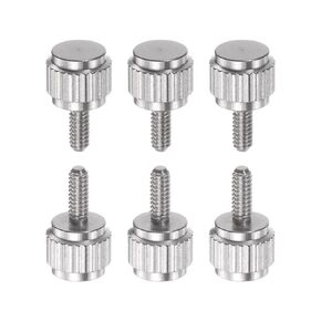 10pcs Vernier Calipers Locking Screws M2x4mm Round Flat Head Knurled Thumb Knob Bolts