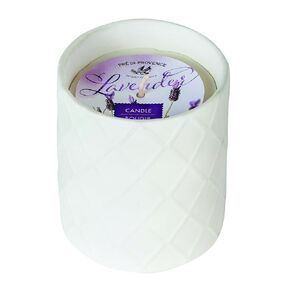 Pre de Provence Ceramic Candle, Lavender, 10.9 Ounce(Pack of 1)