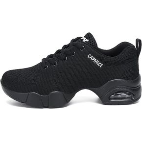 Womens Jazz Dance Sneakers Lace Up Split Sole Zumba Shoes in Kuwait
