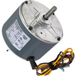 محرك مروحة مكثف 5KCP39EGS070S 1/4 HP، 1100 دورة في الدقيقة، 208-230 فولت محرك مروحة تيار متردد لاستبدال وحدة التيار المتردد مناسب لـ genteq 3905، 5KCP39EGY823S، HC39GE234A، HC39GE237، HC39GE237A، Dayton 6DLL0 in Kuwait