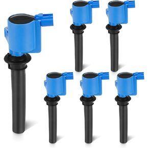 Set of 6 Ignition Coil Pack 3L Compatible with 2001-2007 Ford Escape, 2005-2007 Five Hundred Freestyle, 2000-2005 Tauru, 2001-2011 Mazda Tribute 2008 Mariner, 2000-2004 Sable Replace DG500 C1458