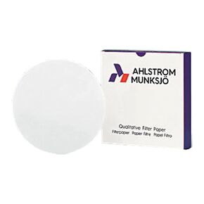 6310-1850 Eaton-Dike Filter Paper, 10 Micron, Medium Flow, Grade 631, 18.5cm Diameter (Pack of 100)