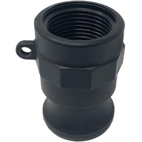 Gloxco Poly Cam Lock Fitting, Type A, 3/4" Male Camlock x 3/4" Female NPT, Each