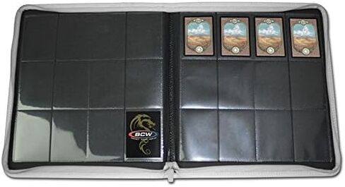 ألبومات بطاقات التداول Z-Folio LX من بي سي دبليو سابلايز، باللون الأبيض in Saudi Arabia