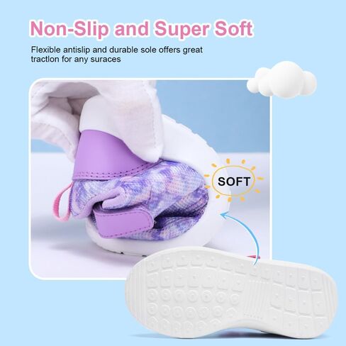 HIITAVE Toddler Tennis Shoes Girls Sneakers Walking Running Athletic Summer Shoes in Saudi Arabia