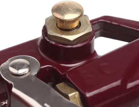 منفاخ الإطارات مع مقياس الضغط 0-220 رطل لكل بوصة مربعة، مقياس ضغط الإطارات مع منفاخ مع خرطوم مطاطي وقابس توصيل سريع للسيارة والشاحنة والدراجة والدراجات النارية، أحمر in Kuwait