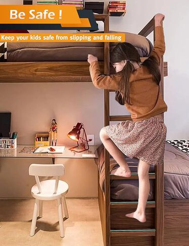 شريط سيلوم 2 بوصة × 33 قدم عالي التحمل مضاد للانزلاق / شريط غير قابل للانزلاق مع شريط متوهج في الظلام للسلالم في الهواء الطلق/في الداخل، شريط أمان عالي الجر غير قابل للانزلاق للخطوات، مقاوم للماء وغير قابل للانزلاق وسهل الاستخدام in Kuwait