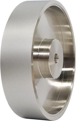 CBN Grinding Wheel, Dia 6" x 1.5" Wide with 1/2" Arbor, Diamond Grinding Wheel for Sharpening High Speed Steel, Grit 320 in Saudi Arabia