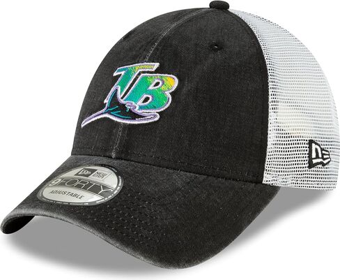 قبعة New Era MLB 9FORTY Mesh Cooperstown Trucker قابلة للتعديل مقاس واحد يناسب الجميع in Saudi Arabia
