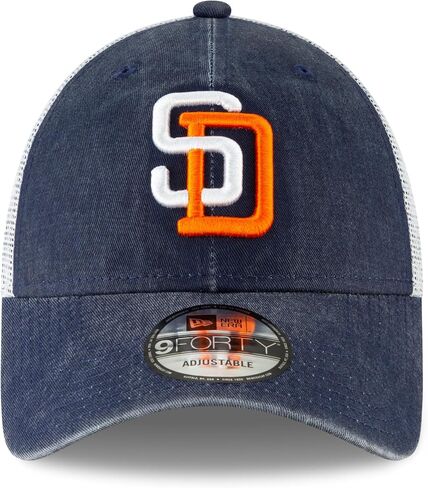 قبعة New Era MLB 9FORTY Mesh Cooperstown Trucker قابلة للتعديل مقاس واحد يناسب الجميع in Saudi Arabia