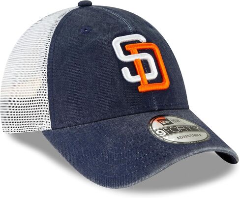 قبعة New Era MLB 9FORTY Mesh Cooperstown Trucker قابلة للتعديل مقاس واحد يناسب الجميع in Saudi Arabia