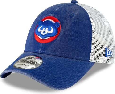 قبعة New Era MLB 9FORTY Mesh Cooperstown Trucker قابلة للتعديل مقاس واحد يناسب الجميع in Saudi Arabia