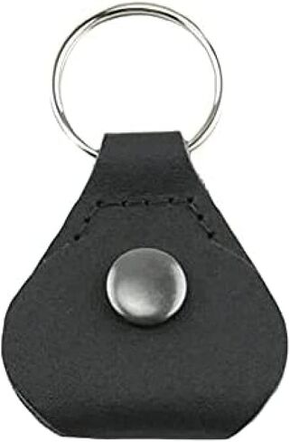 سلاسل مفاتيح حامل جيتار أسود من الجلد من بيريس (PICKKEY-232) in Kuwait