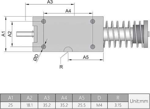 Heyiarbeit DC 12V 45N Push Pull Type Solenoid Electromagnet 0.4A 4.8W 10mm Stroke Open Frame Solenoid, Linear Motion, JF-Z05-12V in Saudi Arabia
