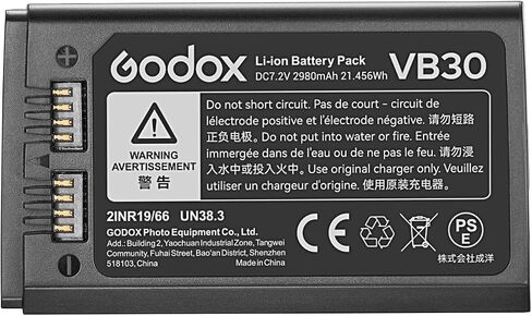 GODOX VB30 Lithium Battery Pack V1Pro V1 Round Flash Speedlight V1Pro Battery in Saudi Arabia
