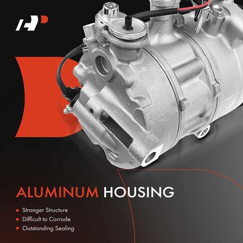 A-Premium Air Conditioner AC Compressor with Clutch Compatible with Mercedes-Benz C-Class C250 C300, E-Class E200 E250 E300 E400 E450, GL-Class GLC250 GLC300 in Saudi Arabia
