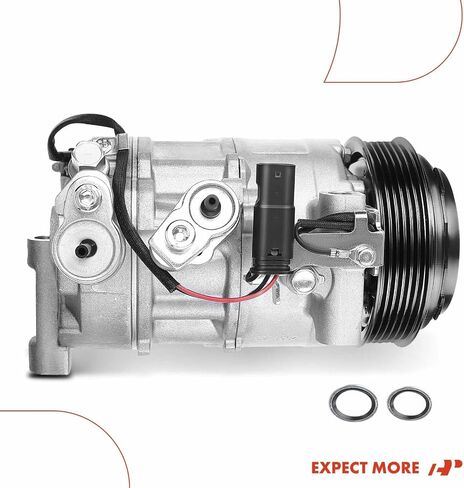 A-Premium Air Conditioner AC Compressor with Clutch Compatible with Mercedes-Benz C-Class C250 C300, E-Class E200 E250 E300 E400 E450, GL-Class GLC250 GLC300 in Saudi Arabia
