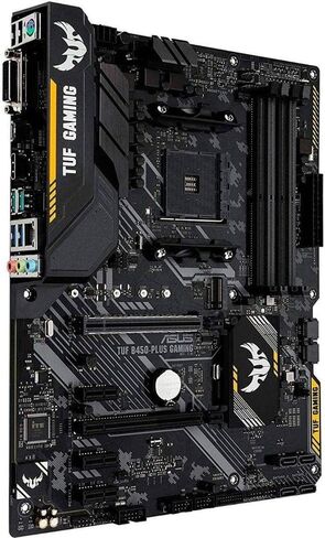 اللوحة الأم للألعاب ASUS TUF B450-Plus (ATX) AMD Ryzen 2 AM4 DDR4 HDMI DVI M.2 in Kuwait