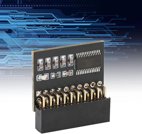 TPM 1.2 Encryption Security Module, LPC 20Pin Module Motherboard Compatible with TPM2.0 Remote Card Encryption Security Board for ASUS MSI ASROCK GIGABYTE in Kuwait