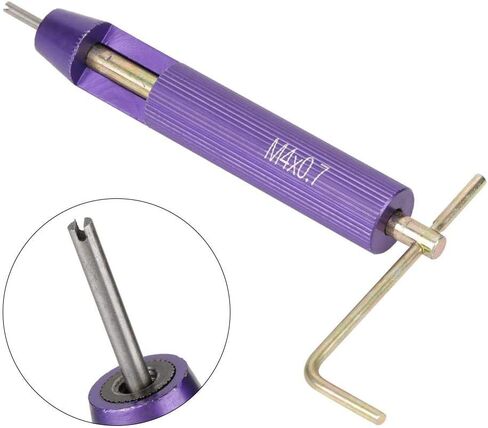 حشوات خيط للمعادن، سلك ملفوف من الفولاذ المقاوم للصدأ، خيط لولبي حلزوني 50 قطعة M4 x 2D مع أدوات تركيب مثبتات مثقاب in Kuwait