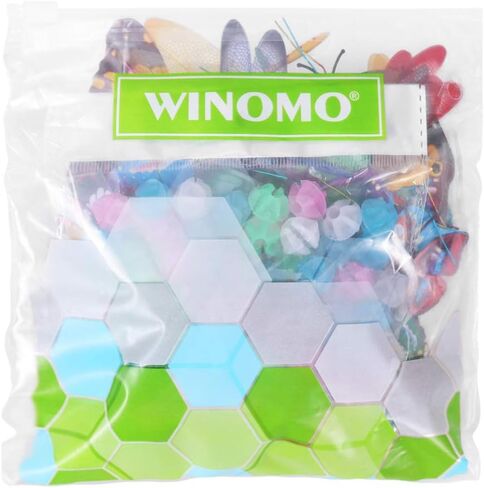 مكبرات عجلة الدراجة من BESPORTBLE - مرفقات مكبرات صوت للدراجة على شكل زهرة وفراشة ملونة - ملحقات دراجة لطيفة للأطفال (108 قطعة من الخرز المتكلم، 30 قطعة من الفراشة، 6 قطع من اليعسوب) in Kuwait