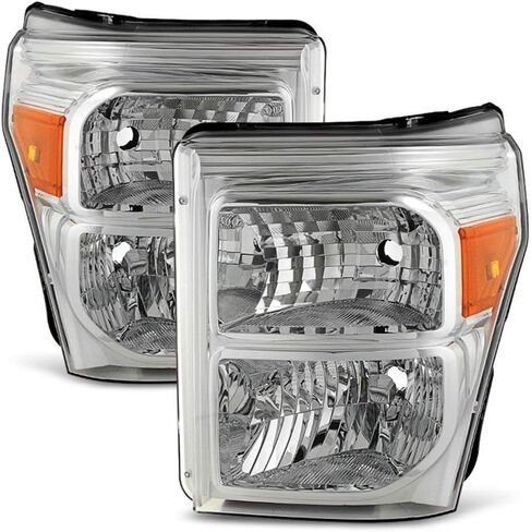ACANII-For 2011-2016 Ford F250 F350 F450 Super Duty المصابيح الأمامية استبدال 11-16 المصابيح الأمامية للسائق + جانب الركاب in Saudi Arabia