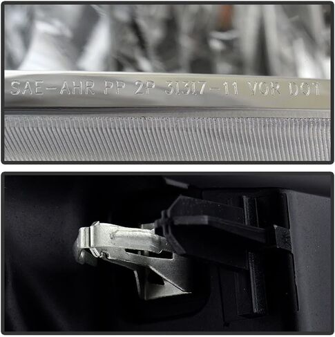 ACANII-For 2011-2016 Ford F250 F350 F450 Super Duty المصابيح الأمامية استبدال 11-16 المصابيح الأمامية للسائق + جانب الركاب in Saudi Arabia