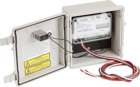 Leviton MO240-1W Outdoor Surface Mount Mechanical Counter 120/208/240V 2P3W 100A with 2 Split Core CTs Mini Meter Kit in Saudi Arabia