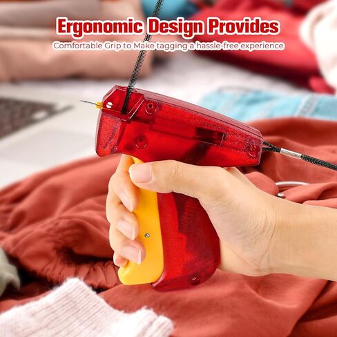 Tagging Gun Kit,Fine Stitch Tagging Gun for Clothing,1000 Black and 1000 White Micro Fasteners,Clothes Mending Quilting Stitch Tag Gun with1 Needle in Kuwait