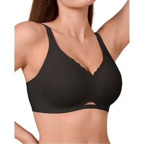 SHARICCA حمالات صدر نسائية بدون خياطة بدون سلك جيلي مريح وداعم تغطية كاملة تي شيرت صدفي حمالات صدر يومية in Kuwait