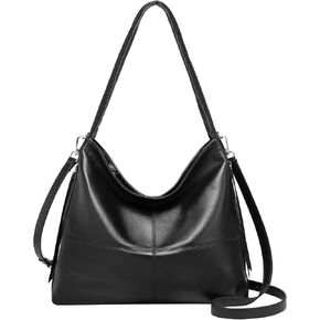 Genuine Leather Hobo Bags for Women Crossbody Purses Work Tote Bag Designer Shoulder Handbags Top-Handle Satchel in Saudi Arabia
