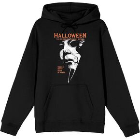 Bioworld Halloween 6 Michael Myers Poster Art Long Sleeve Black Adult Hooded Sweatshirt in Saudi Arabia