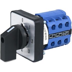 SZW26/LW26-20 20A 64X64 48X48mm Conversion Rotary cam Switch(0-4.3 01234 48x48mm) in Saudi Arabia