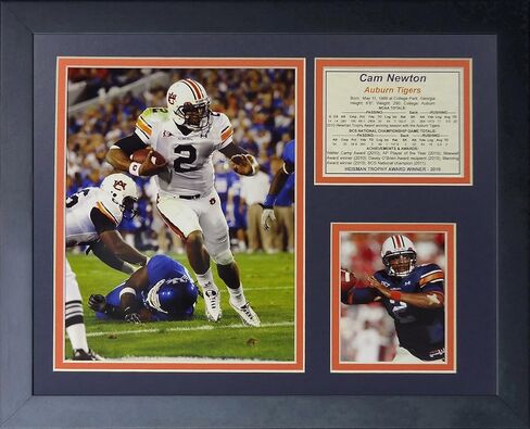 مجموعة صور بإطار من Legends Never Die "Cam Newton Auburn، مقاس 11 × 14 بوصة، (12053U) in Saudi Arabia