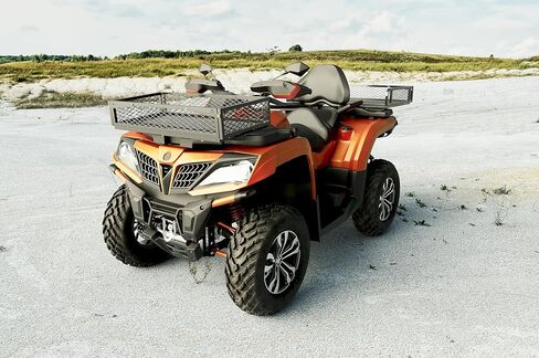 مجموعة سلة البضائع الأمامية والخلفية العالمية ATV UTV، حامل أمتعة شبكي من الفولاذ عالي التحمل مكون من قطعتين، تخزين قابل للفصل لمعظم الموديلات in Kuwait