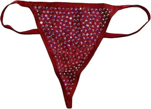 Victoria's Secret Very Sexy Subtle Rhinestones Shine V-String Panty Color Bold Lilac New in Saudi Arabia