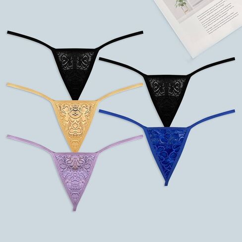 G String Thongs for Women Soft Comfortable Thong Panties Sexy Underwear Size XS-4XL in Saudi Arabia