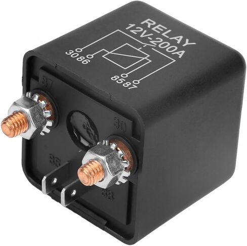 100A/200A Normal Open Heavy Duty Car Starter Relay for Control Battery WM686 ON/Off RL/180 DC 12V Car Battery Control Relay(100A) in Saudi Arabia