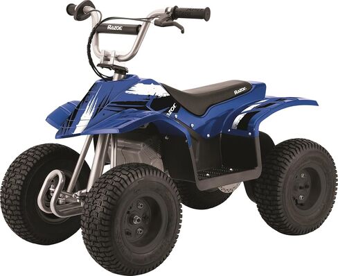 Razor Dirt Quad - 24V Electric 4-Wheeler ATV - Twist-Grip Variable-Speed Acceleration Control, Hand-Operated Disc Brake, 12" Knobby Air-Filled Tires in Saudi Arabia