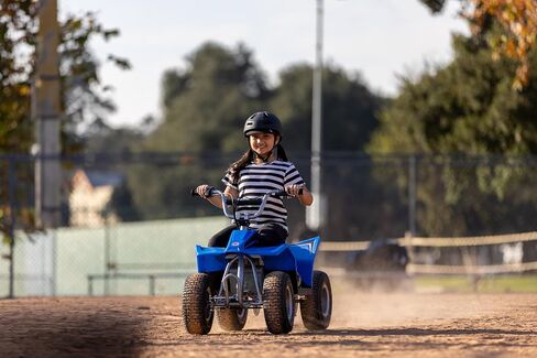 Razor Dirt Quad - 24V Electric 4-Wheeler ATV - Twist-Grip Variable-Speed Acceleration Control, Hand-Operated Disc Brake, 12" Knobby Air-Filled Tires in Saudi Arabia