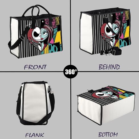 حقيبة VAMSII Night Tote Bag J & S Fans Merchandise Night Halloween حقيبة كتف in Saudi Arabia